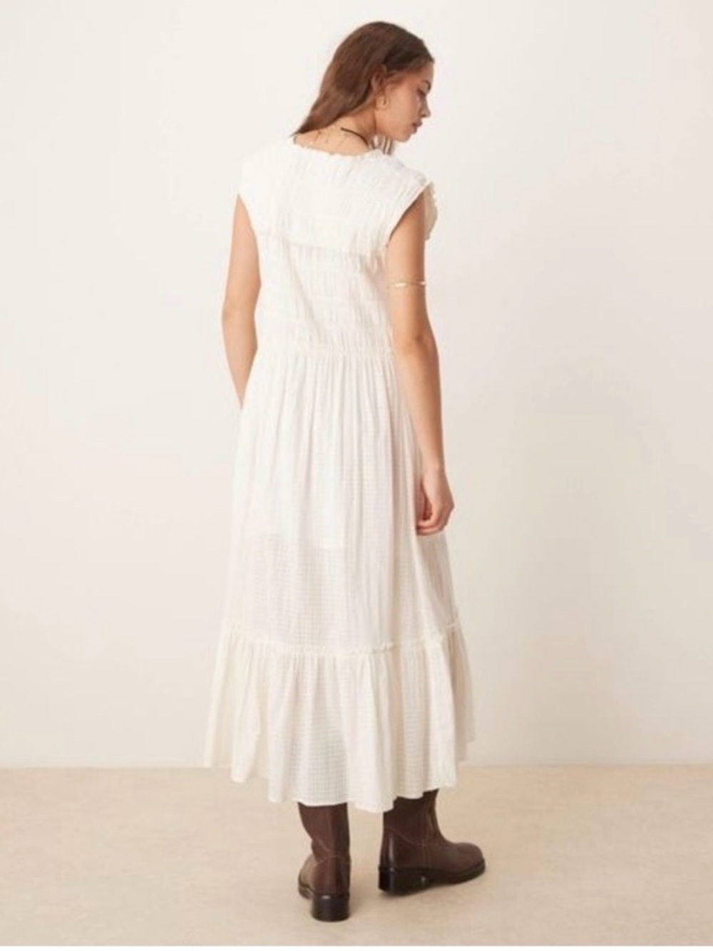 Free People Desert Dazed Midi Dress Size Large - Picture 7 of 12